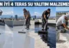 Teras Su Yalıtımı: En İyi 4 Likit Yalıtım Malzemesi (Tanıtım Yazısı)